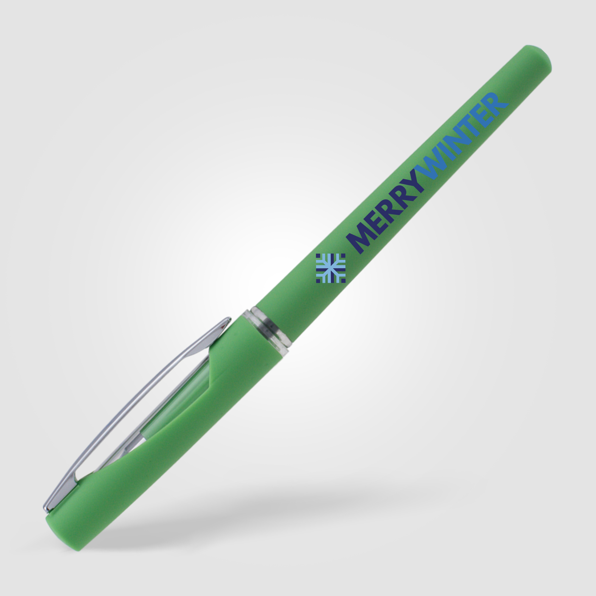 Stylo gel publicitaire Presley Vert 